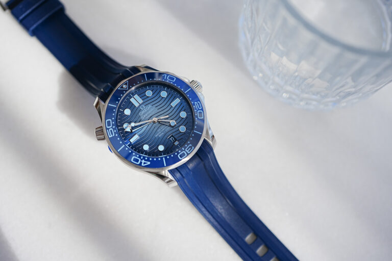 2023 Omega Seamaster Diver 300m Summer Blue 75th Anniversary