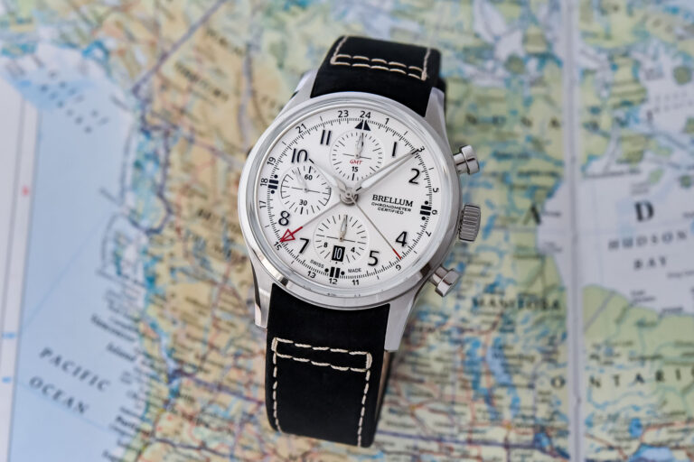 Brellum Pilot GMT chronograph