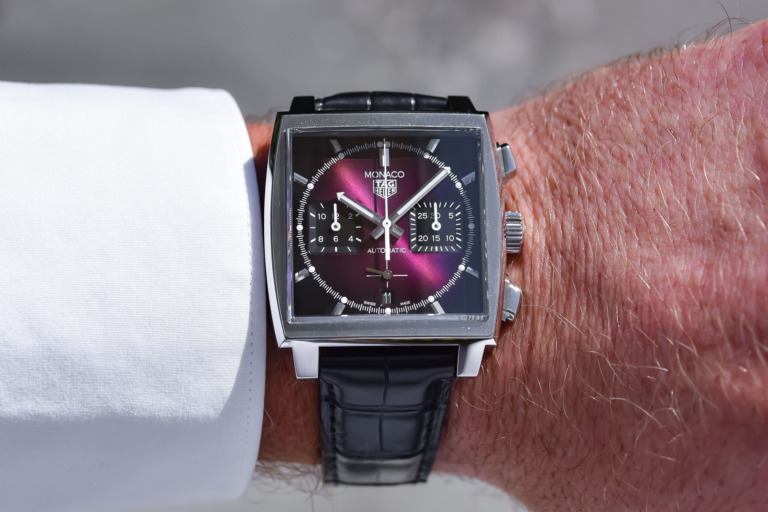 TAG Heuer Monaco Purple Dial Limited Edition